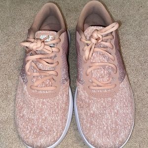 Pink Nike Flex Contact Sneakers